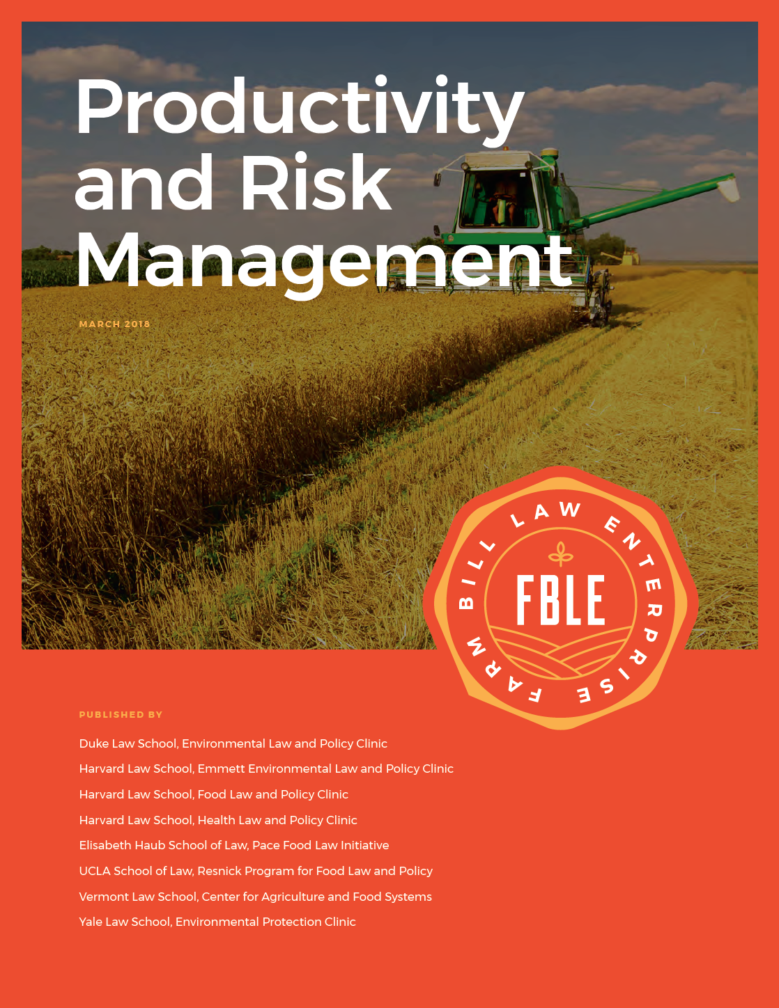Productivity and Risk Management